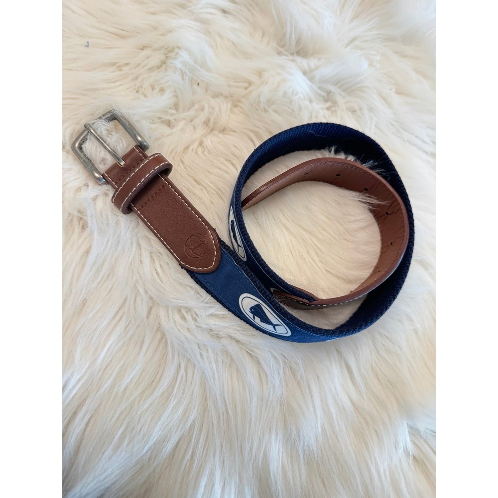 Boys marlin belt navy size 27‎ length GUC